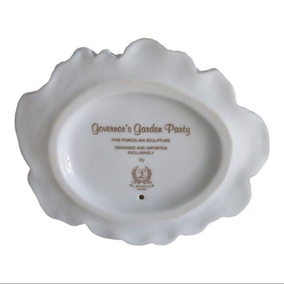 Lenox Vintage Governor's Garden Party Fine Porcelain Sculpture - Picture 7 of 13